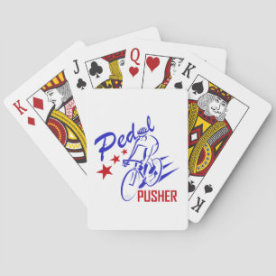 Pedal Pusher Playing Cards