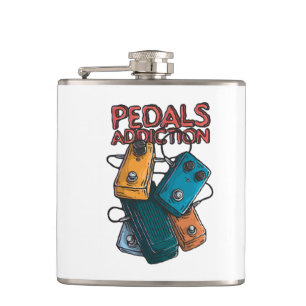 Pedals addiction hip flask