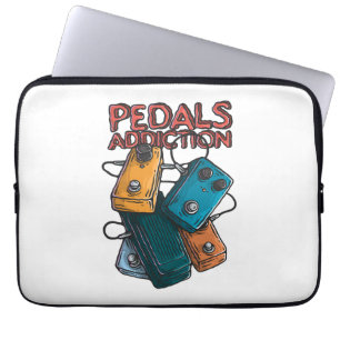 Pedals addiction laptop sleeve