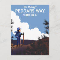 Peddars Way Norfolk Hiking poster