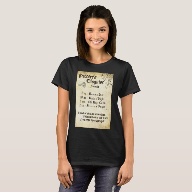 Peddler's Disguise Spell T-Shirt (Front Full)
