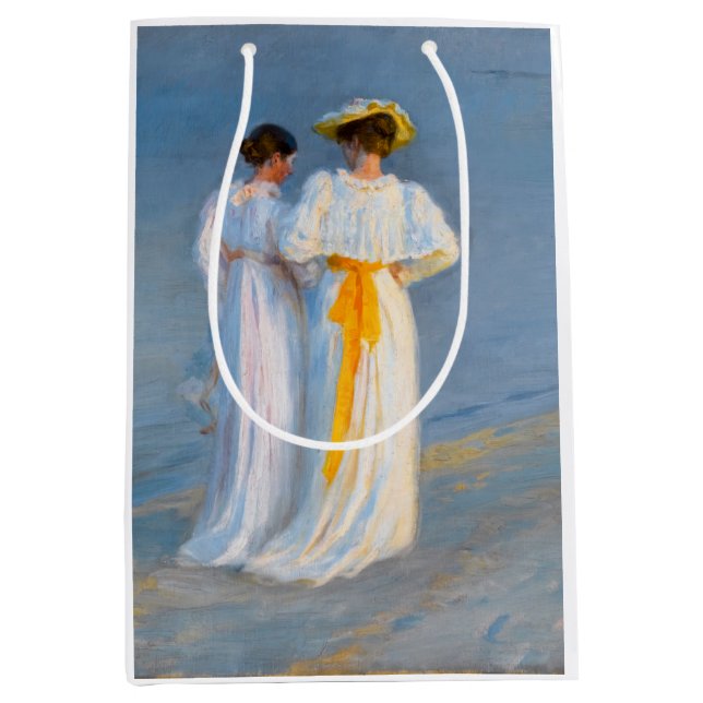 Peder Severin Kroyer - Anna Ancher & Marie Kroyer Medium Gift Bag (Front)