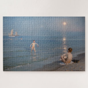 Peder Severin Kroyer - Boys Bathing at Skagen Jigsaw Puzzle