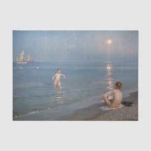 Peder Severin Kroyer - Boys Bathing at Skagen Tissue Paper