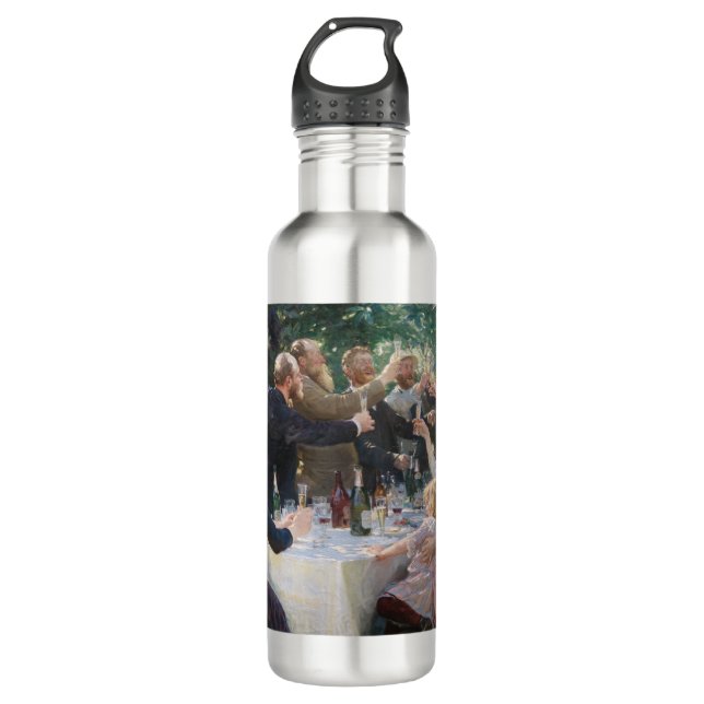 Peder Severin Kroyer - Hip, Hip, Hurrah! 710 Ml Water Bottle (Front)