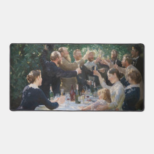 Peder Severin Kroyer - Hip, Hip, Hurrah! Desk Mat