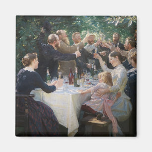Peder Severin Kroyer - Hip, Hip, Hurrah! Magnet