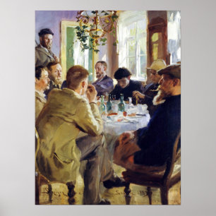 Peder Severin Kroyer - Lunchtime Poster