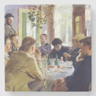 Peder Severin Kroyer - Lunchtime Stone Coaster