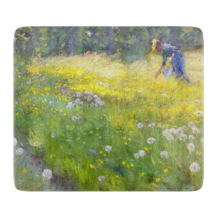 Peder Severin Kroyer - Marie Kroyer in the Garden Cutting Board