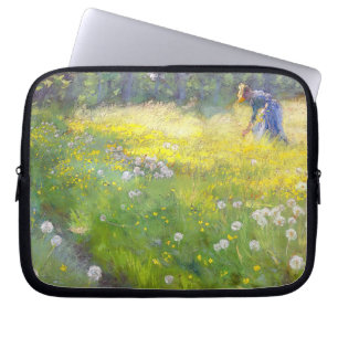 Peder Severin Kroyer - Marie Kroyer in the Garden Laptop Sleeve