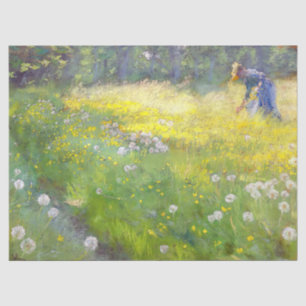Peder Severin Kroyer - Marie Kroyer in the Garden Tissue Paper