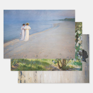 Peder Severin Kroyer - Masterpieces Selection Wrapping Paper Sheet