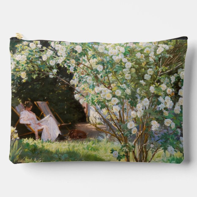 Peder Severin Kroyer - Roses Accessory Pouch (Front)
