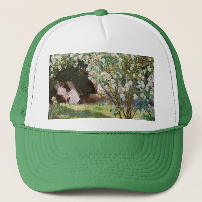 Peder Severin Kroyer - Roses Trucker Hat (Front)