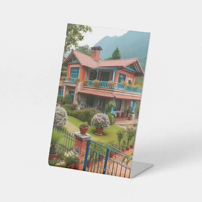 "Pedestal Display Sign" Pedestal Sign (Front)