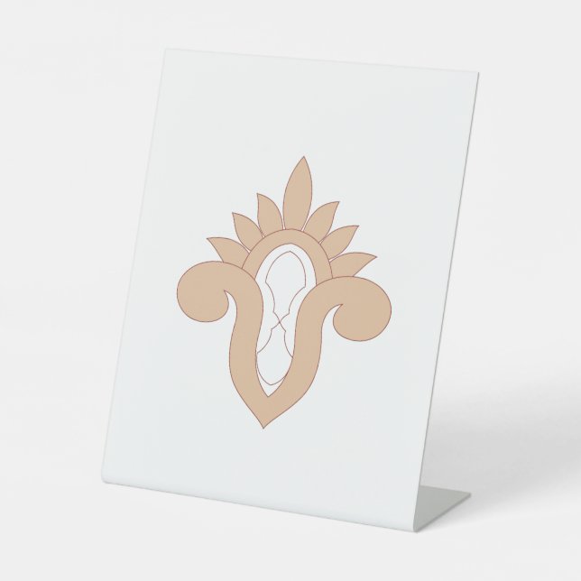 Pedestal Sign (Front)