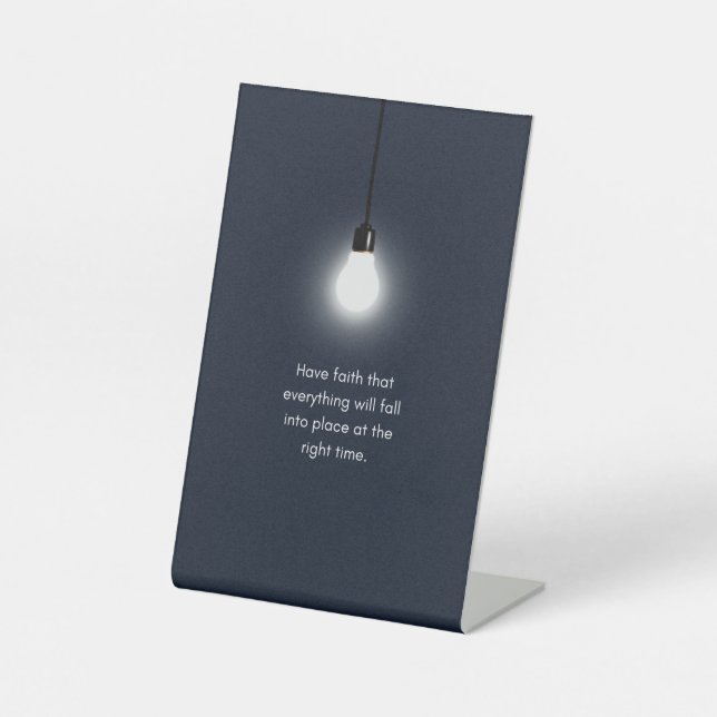 Pedestal Sign  (Front)