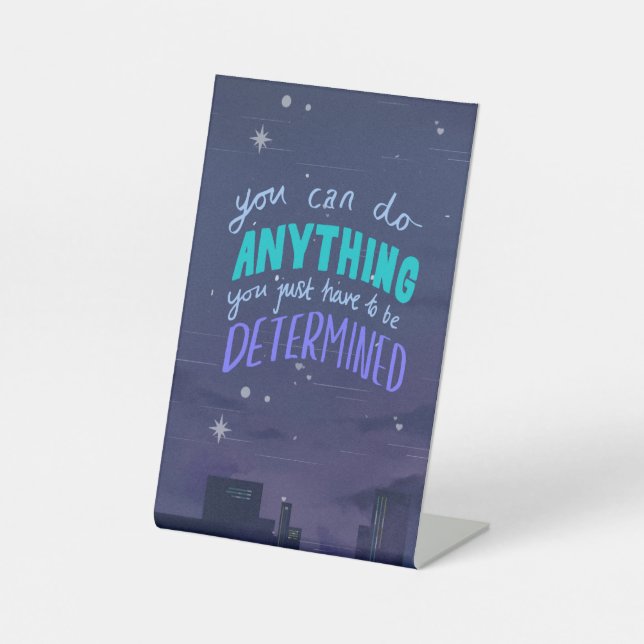 Pedestal Sign (Front)