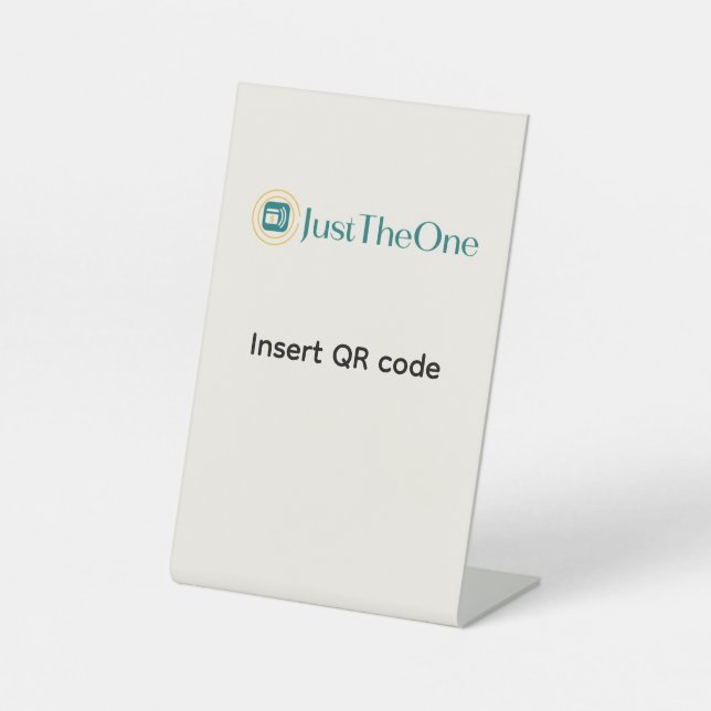 Pedestal Sign (Front)