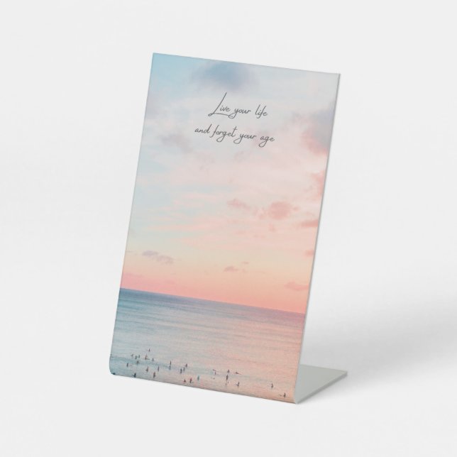 Pedestal Sign (Front)