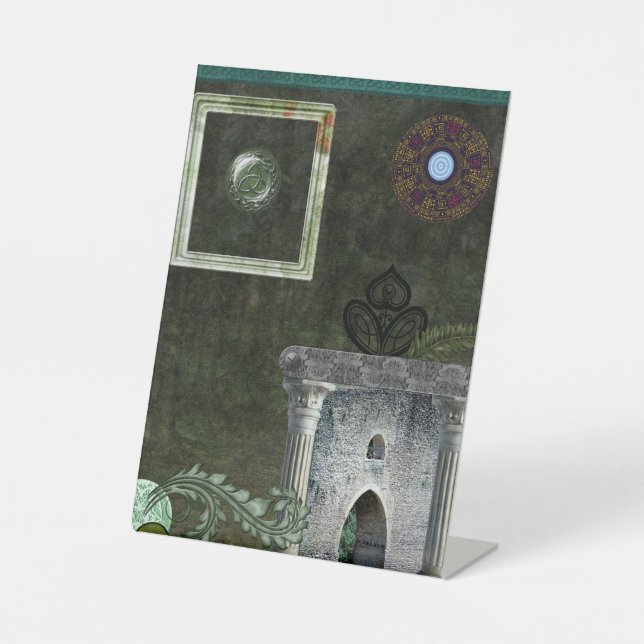 Pedestal Sign (Front)