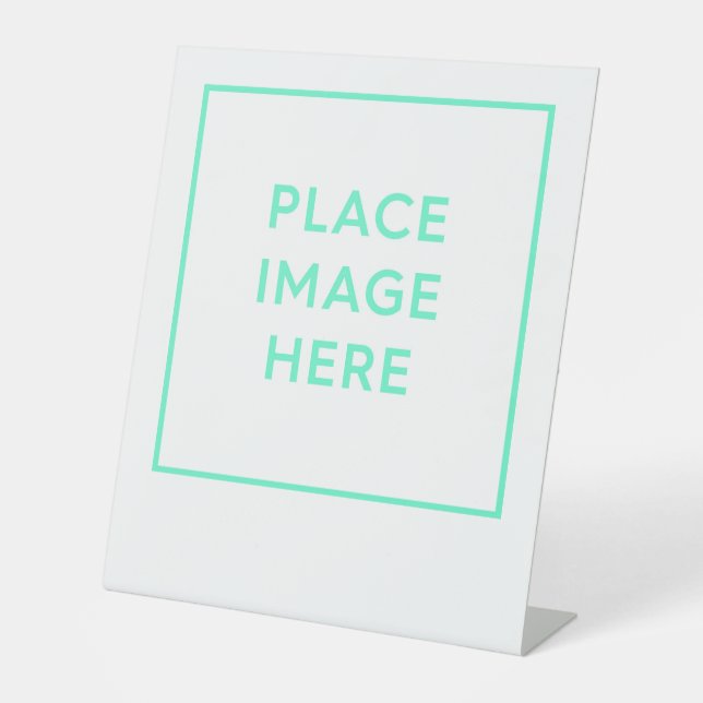 Pedestal Sign, 10" X 12" Pedestal Sign (Front)