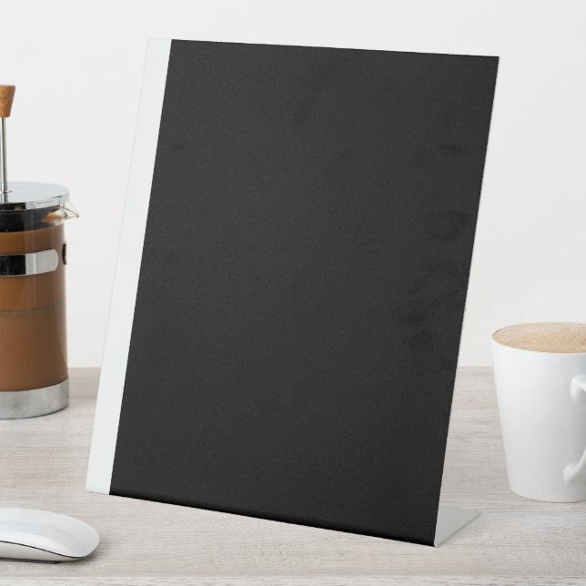 Pedestal Sign | 10x12 Plastic Display Board (In SItu)