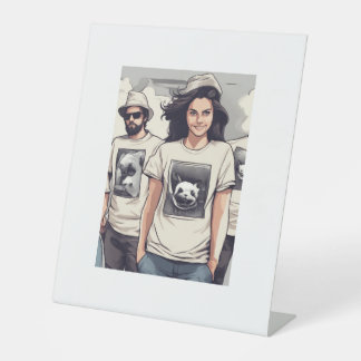 Pedestal Sign, 4" X 6" Sign