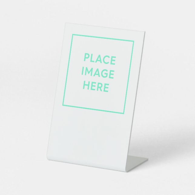 Pedestal Sign, 4" X 6" Sign (Front)