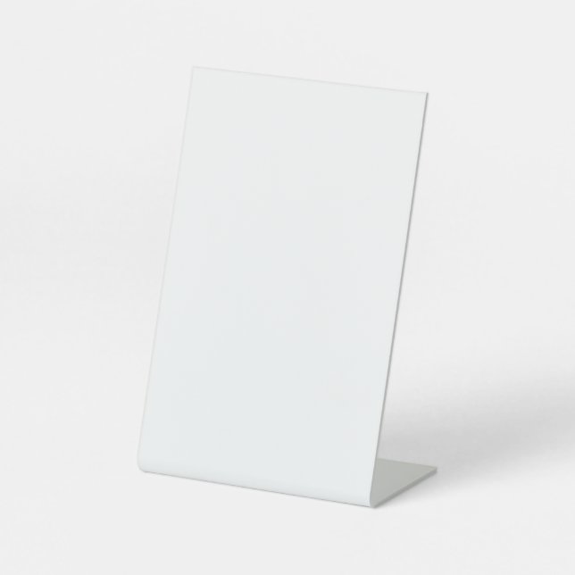 Pedestal Sign, 4" X 6" Sign (Front)