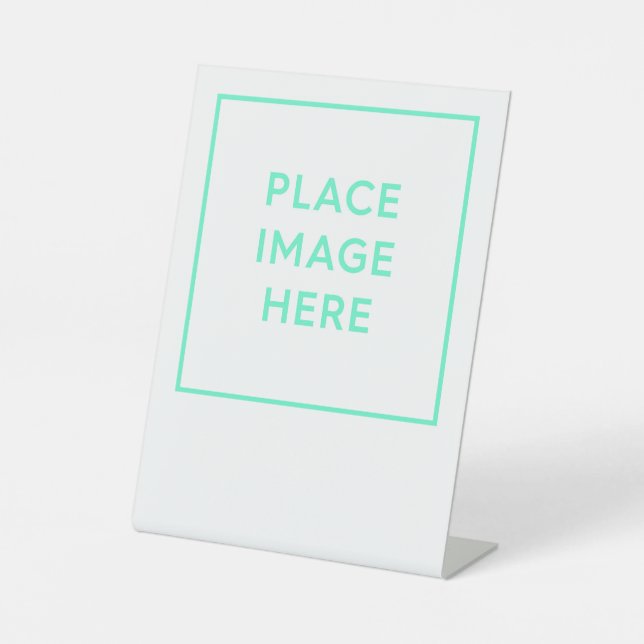 Pedestal Sign, 6" X 8" Pedestal Sign (Front)