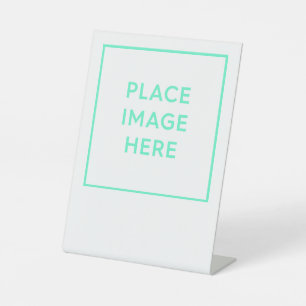 Pedestal Sign, 6" X 8" Sign