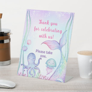 Pedestal Sign a nautical themed birthday