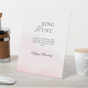 Pedestal Sign Bridal Shower in an elegant style.