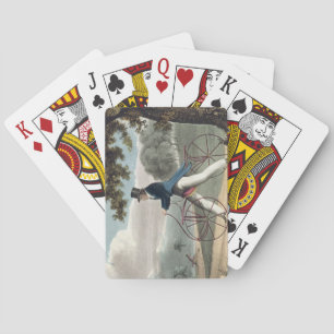 Pedestrian Hobbyhorse, from Ackermann's Repository Playing Cards