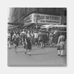 Pedestrians 2 magnet