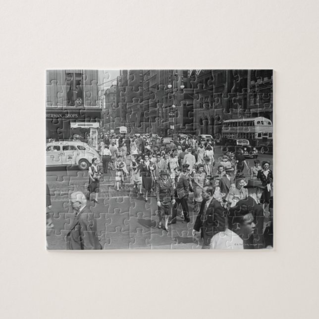 Pedestrians Jigsaw Puzzle (Horizontal)