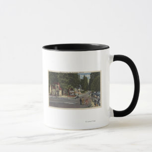 Pedestrians on Lake Shore Drive Mug
