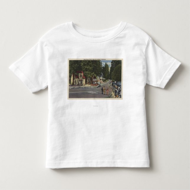 Pedestrians on Lake Shore Drive Toddler T-Shirt (Front)