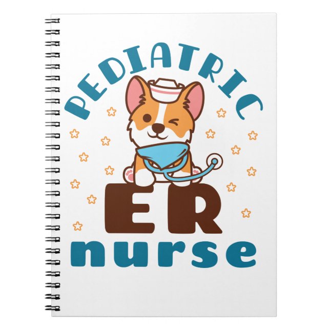 Pediatric ER Nurse Notebook (Front)
