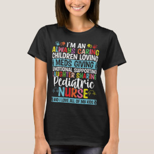 Pediatric Nurse Accessoires PEDS Pediatric Nurse T-Shirt