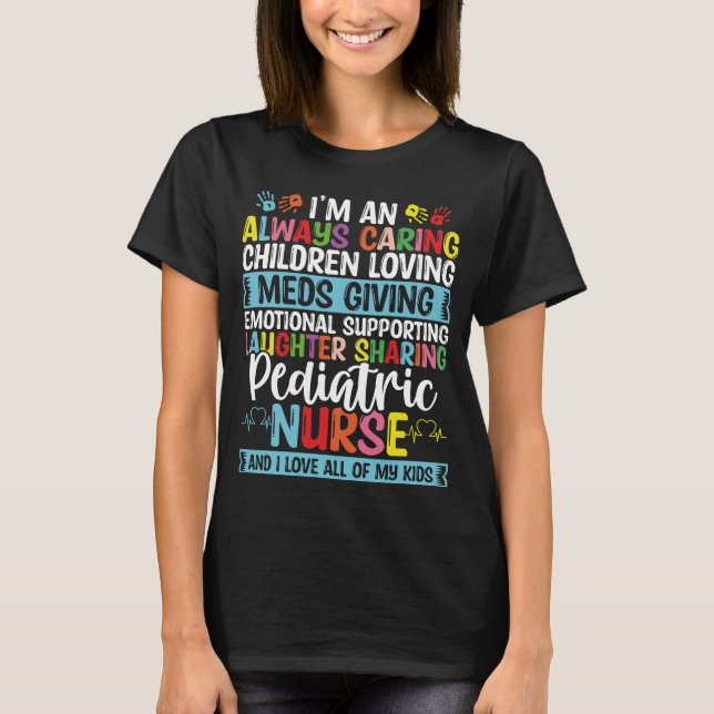 Pediatric Nurse Accessoires PEDS Pediatric Nurse T-Shirt (Front)