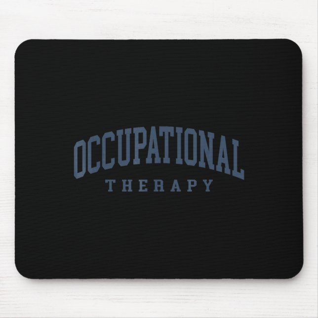 Pediatric occupational therapy occupational mouse pad (Front)