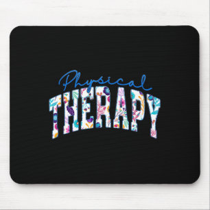 Pediatric Physical Therapy Funny Therapist Artwork Mouse Pad
