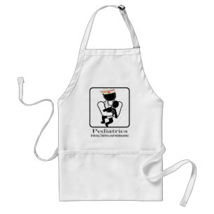 PEDIATRICS LOGO - INFANTS, CHILDREN, ADOLESCENTS STANDARD APRON