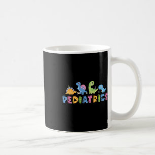 Pediatrics Pediatric Squad Nurse Dinosaur Cute Ped Coffee Mug
