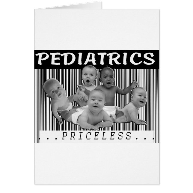 PEDIATRICS - PRICELESS BARCODE (Front)