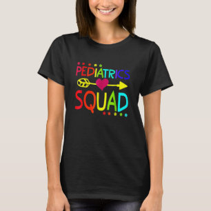 Pediatrics Squad Peds Registered Nurse School Picu T-Shirt