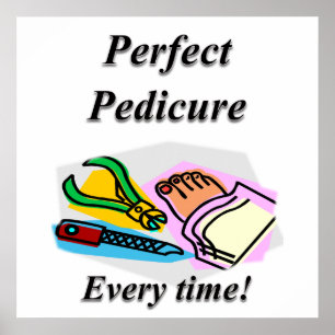 Pedicure Poster Matte